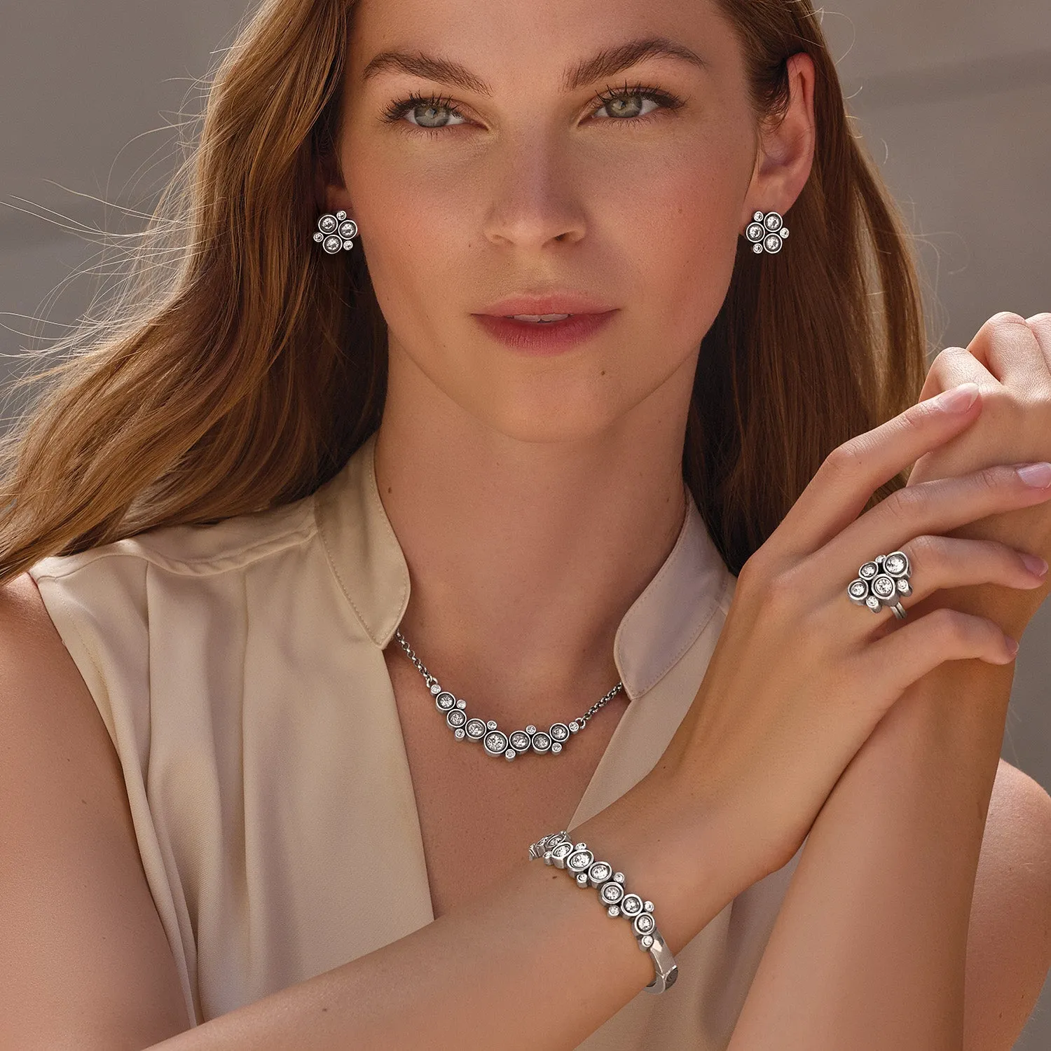 Constella Hinged Bangle - JF0280