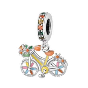 Cycolinks Blooming Bicycle Charm
