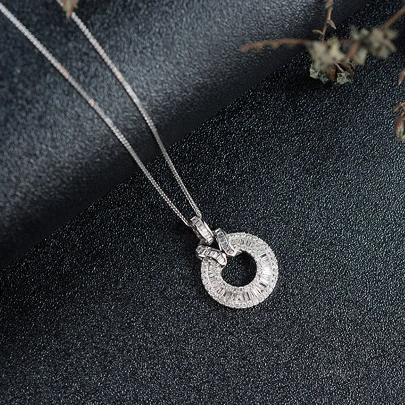 Dazzling Round Bling Necklace