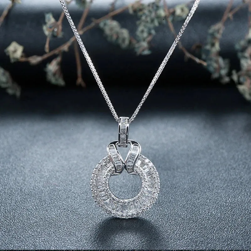 Dazzling Round Bling Necklace