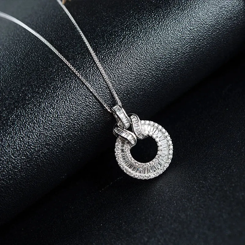 Dazzling Round Bling Necklace