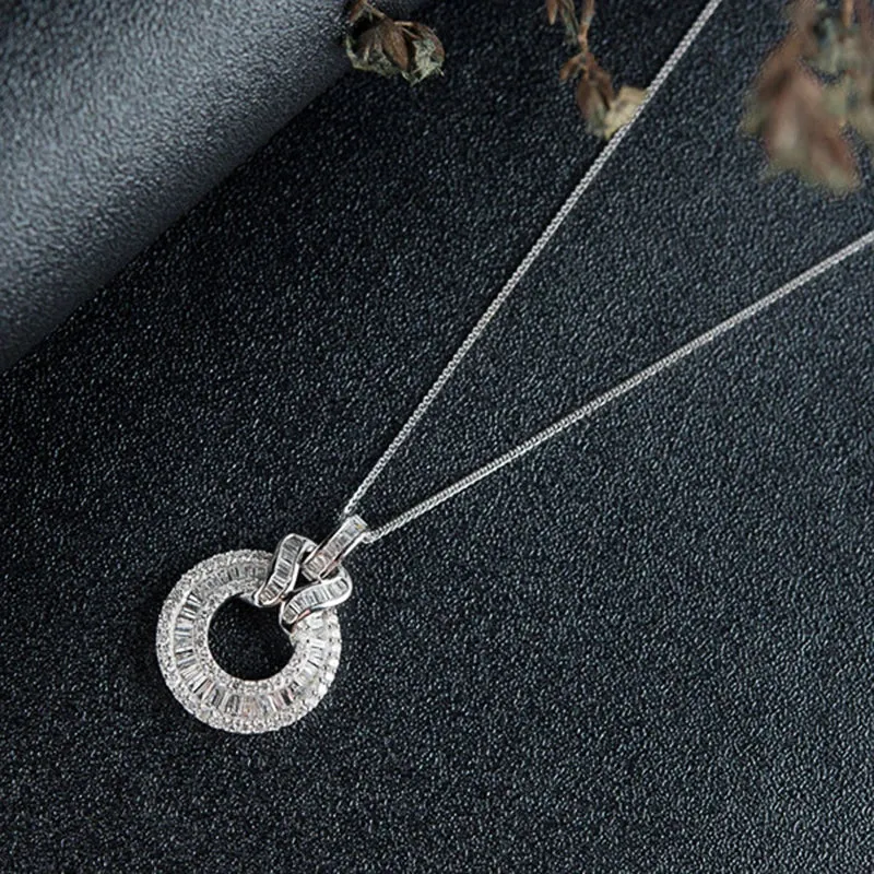 Dazzling Round Bling Necklace