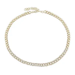 Diamond Chain Link Choker