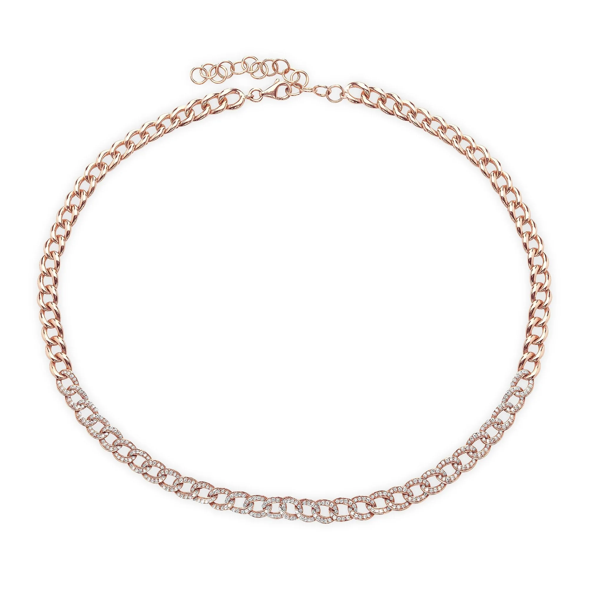 Diamond Chain Link Choker