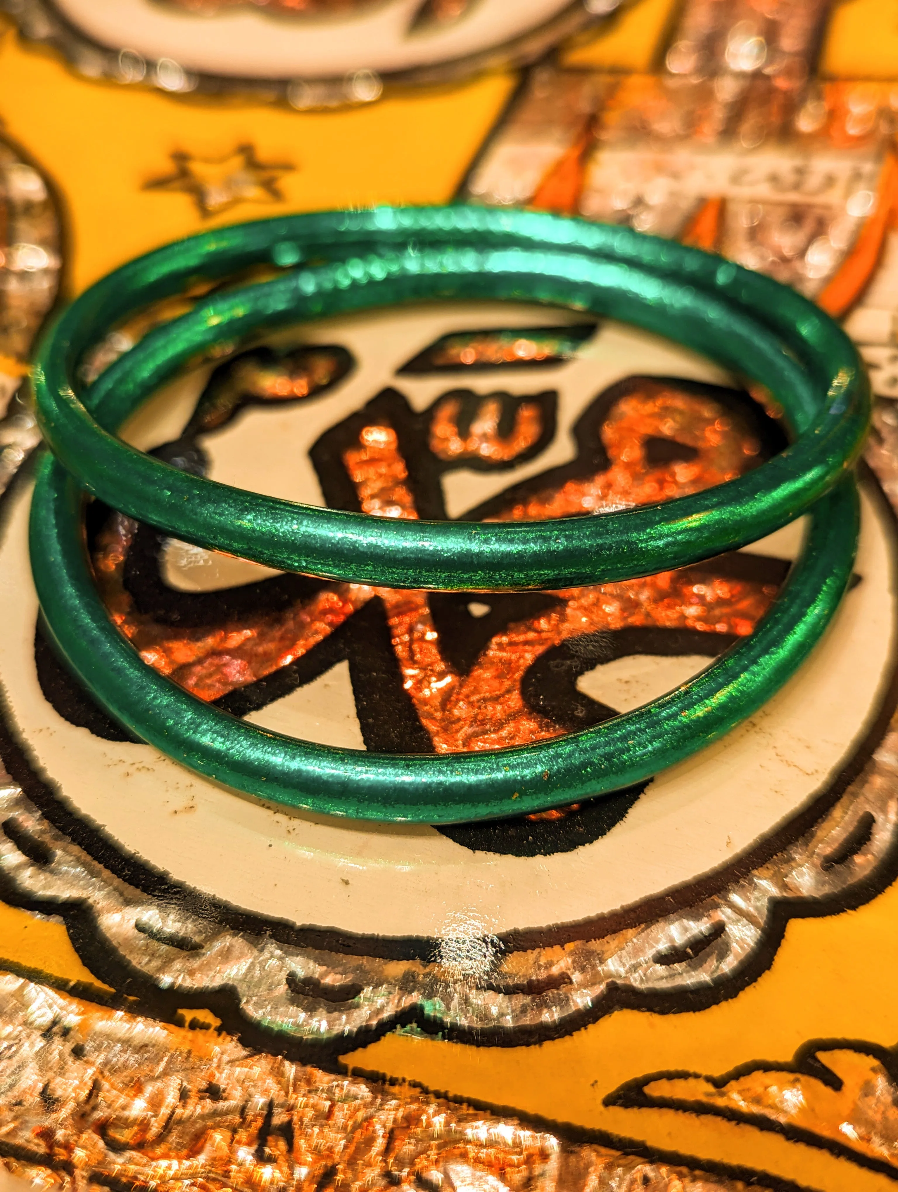 Disco dolly Buddha bangles medium