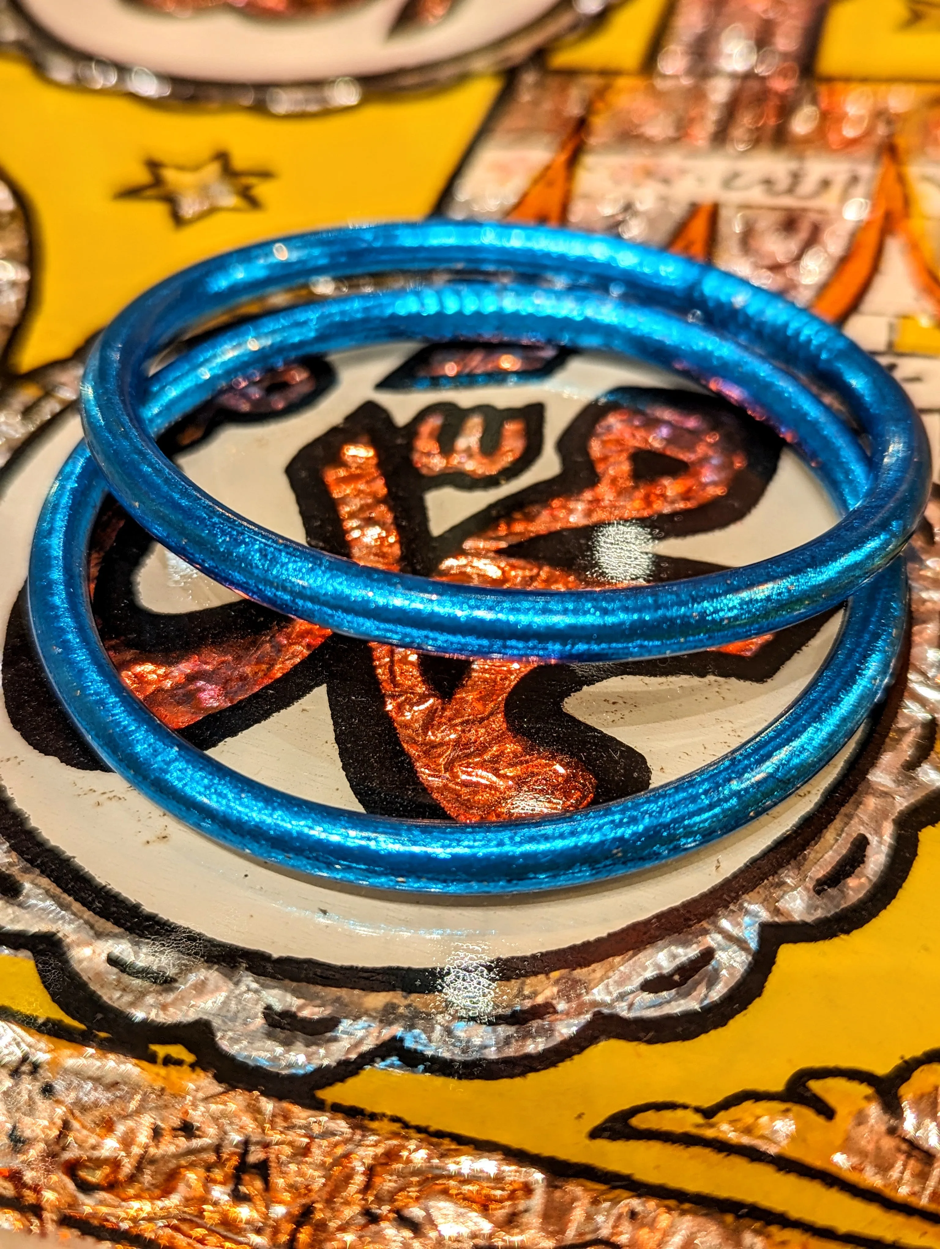 Disco dolly Buddha bangles medium