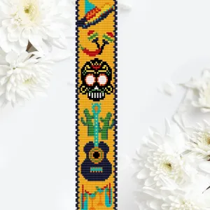 DIY Loom Pattern - Bracelet TIALOC