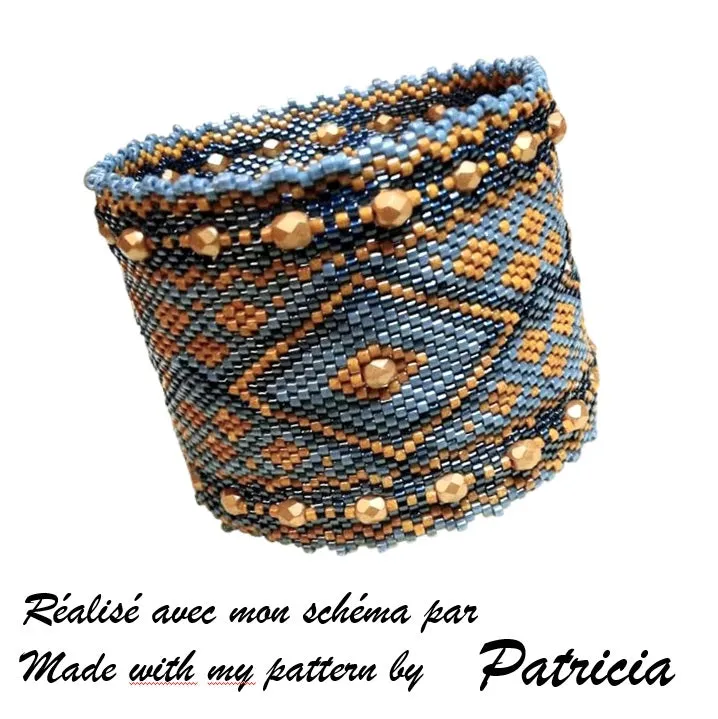 DIY Pattern - Bracelet MORELIA