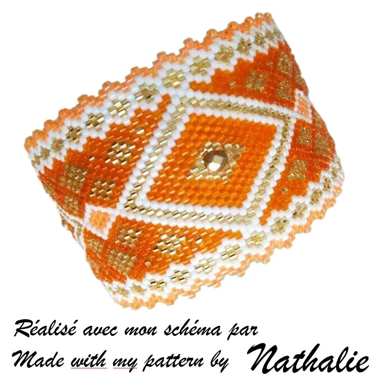 DIY Pattern - Bracelet MORELIA