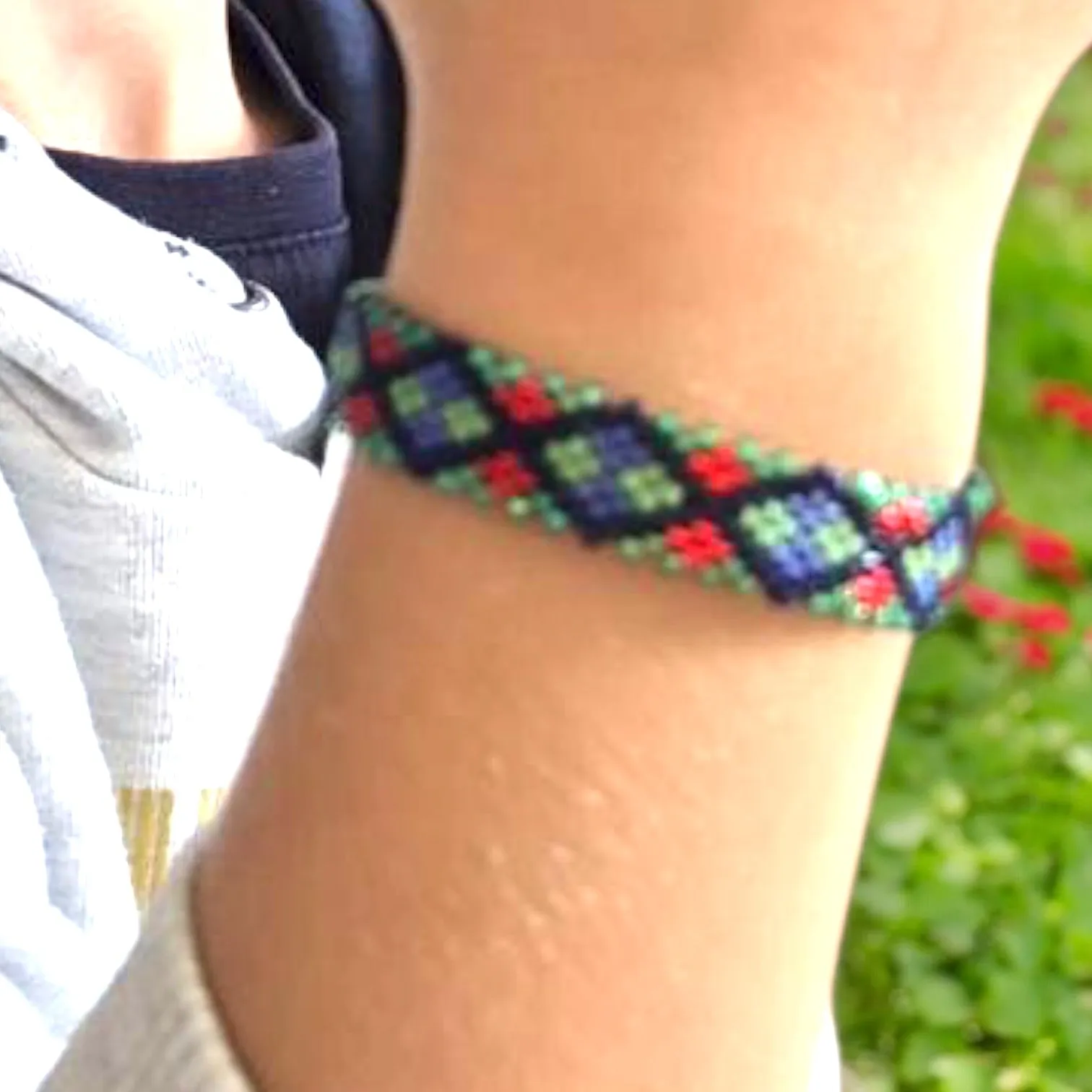 DIY Pattern Bracelet ROSARITO
