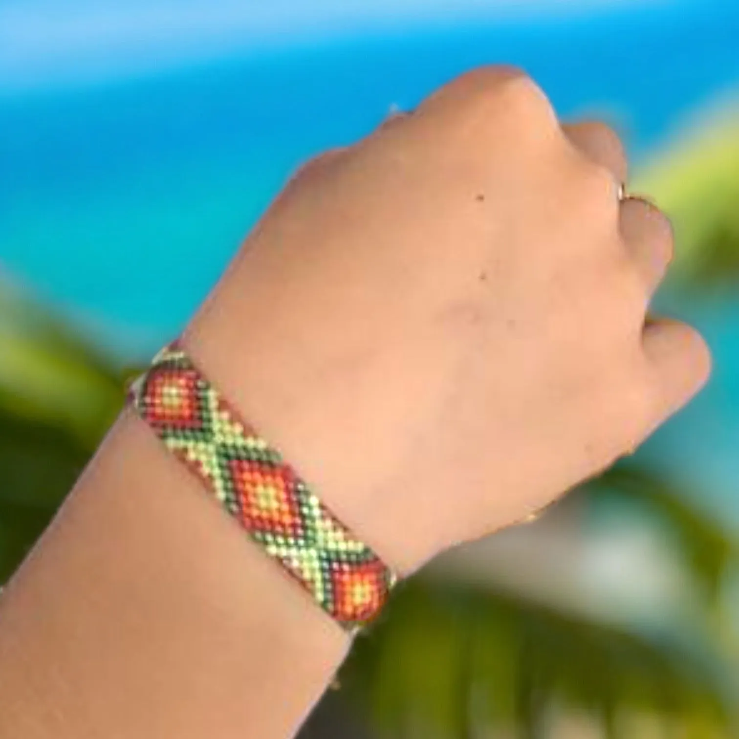 DIY Pattern Bracelet ROSARITO