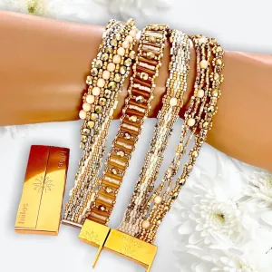 DIY Pattern lot 5 Bracelets LILY