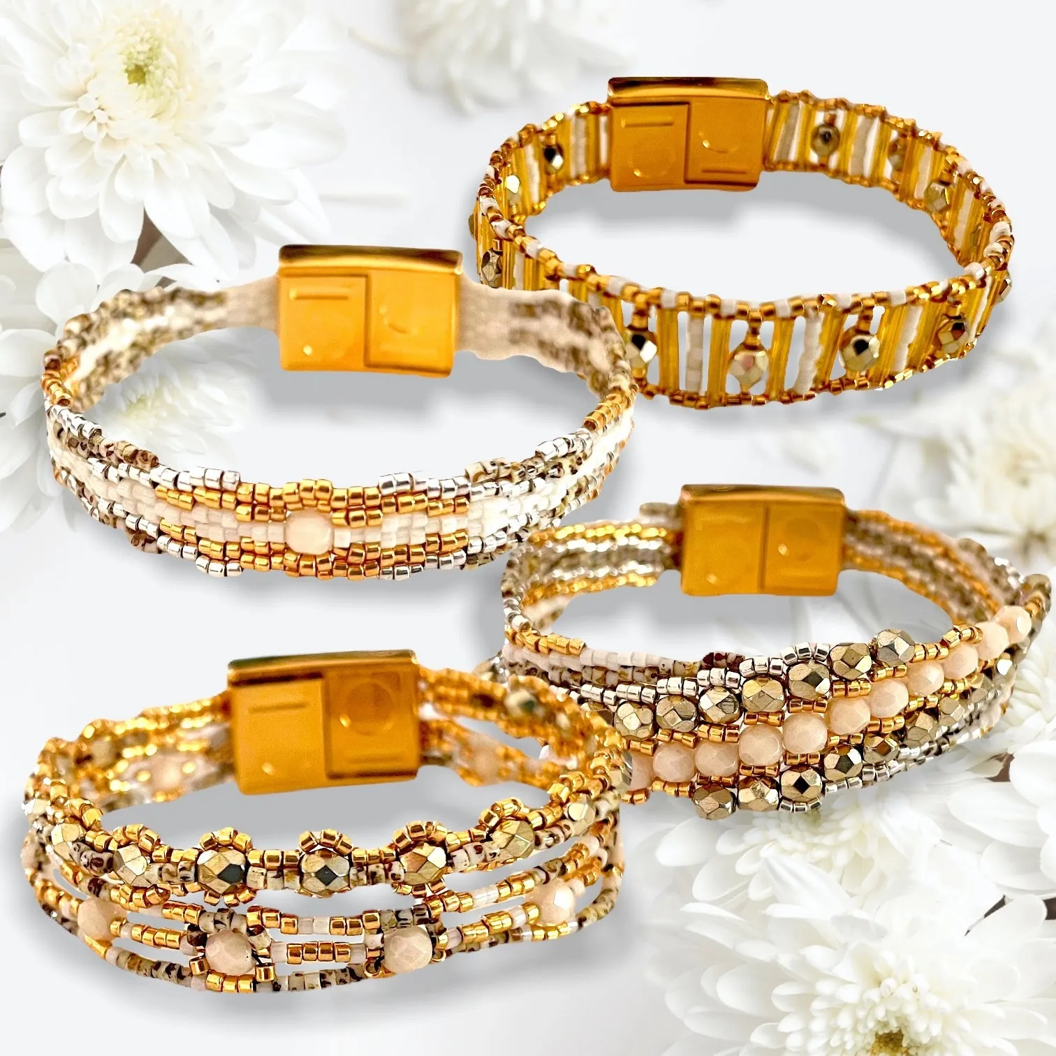 DIY Pattern lot 5 Bracelets LILY