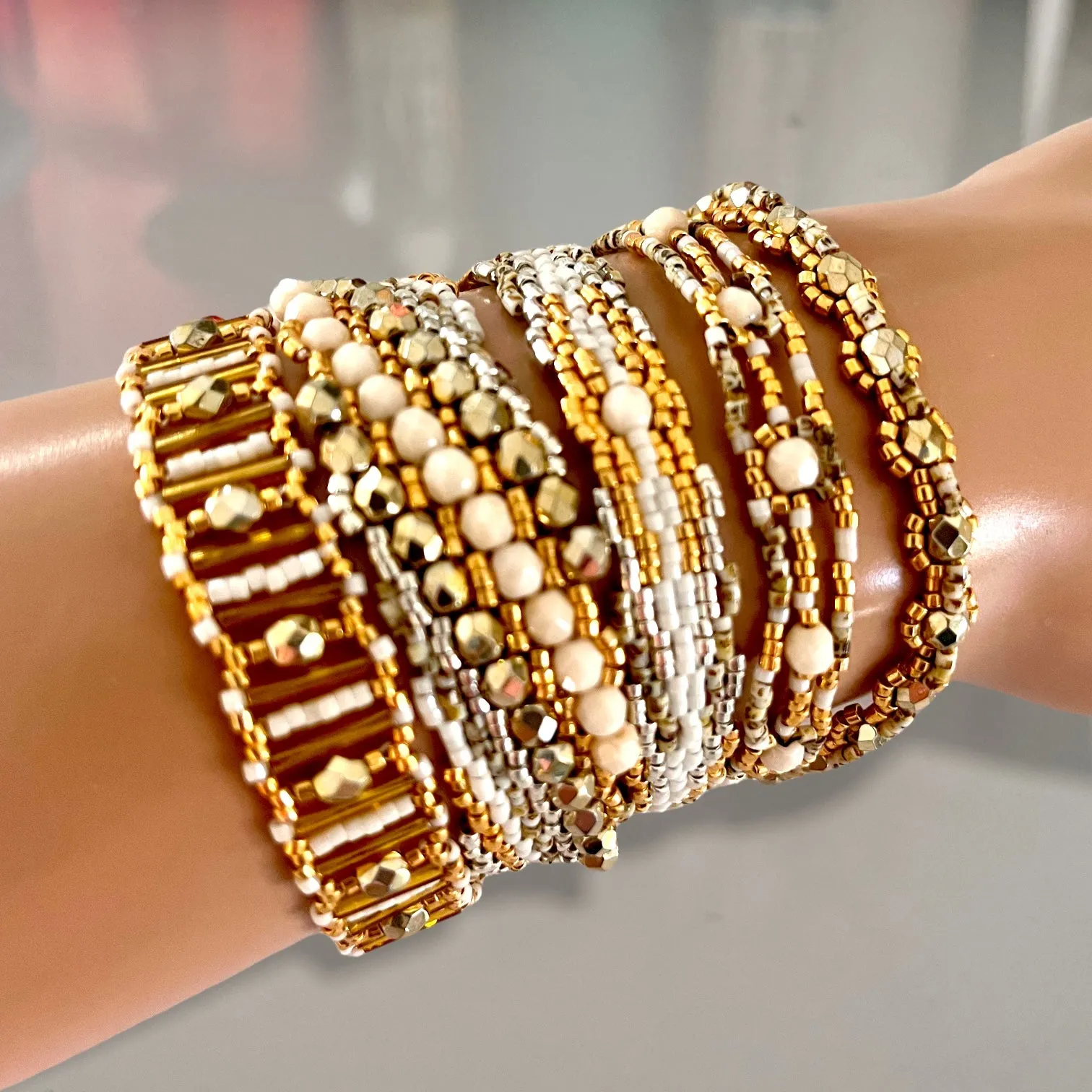 DIY Pattern lot 5 Bracelets LILY