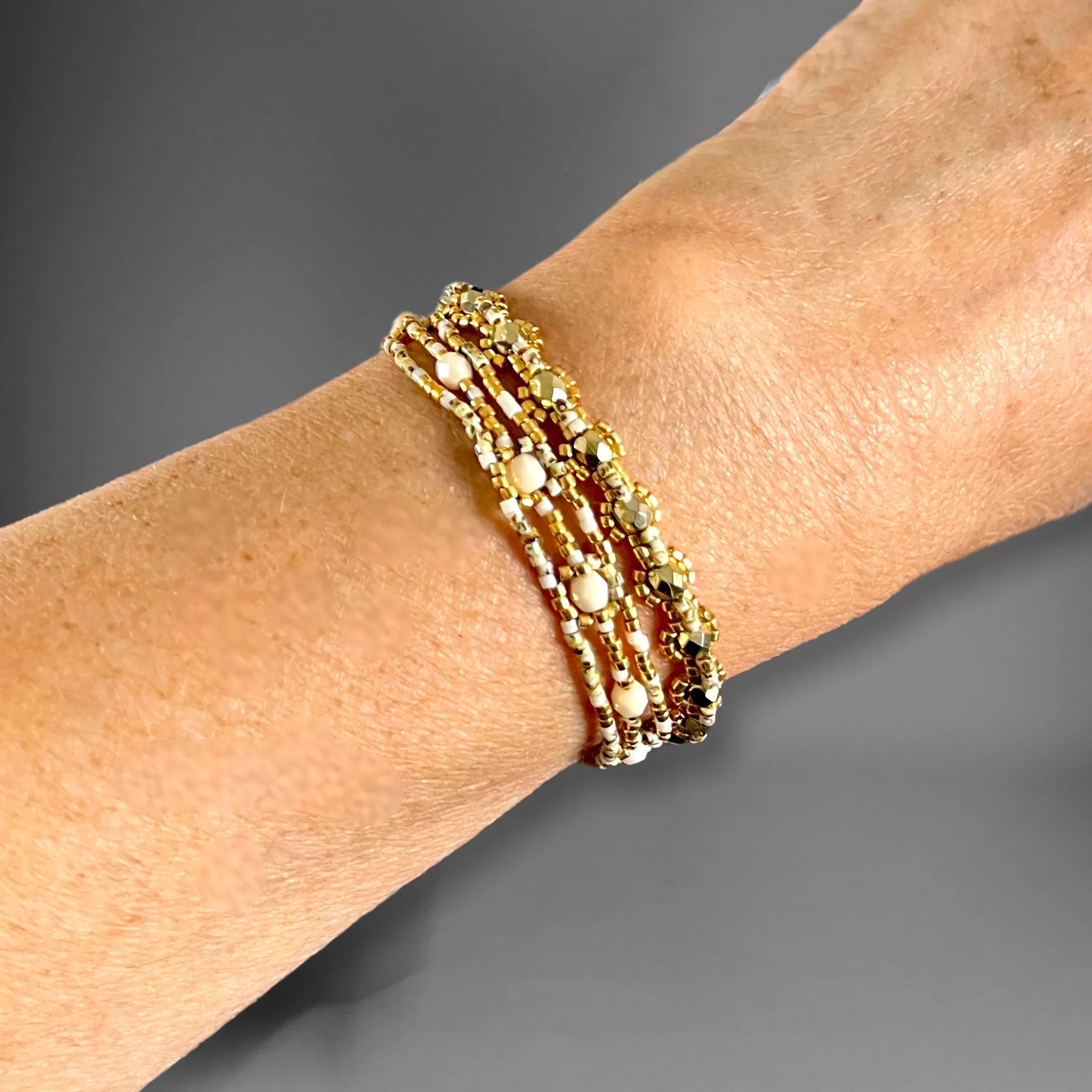 DIY Pattern lot 5 Bracelets LILY