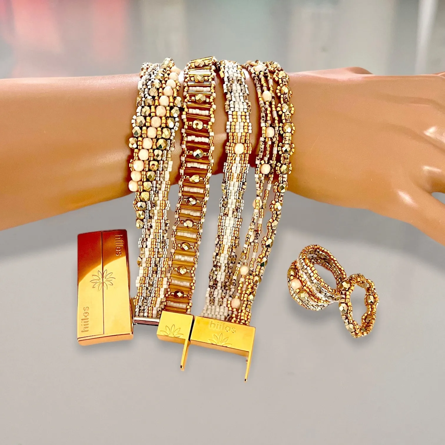 DIY Pattern lot 5 Bracelets LILY