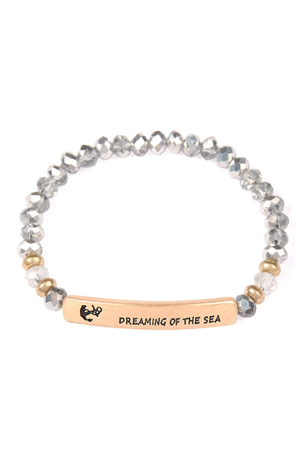 DREAM SEA BAR BEAD BRACELET