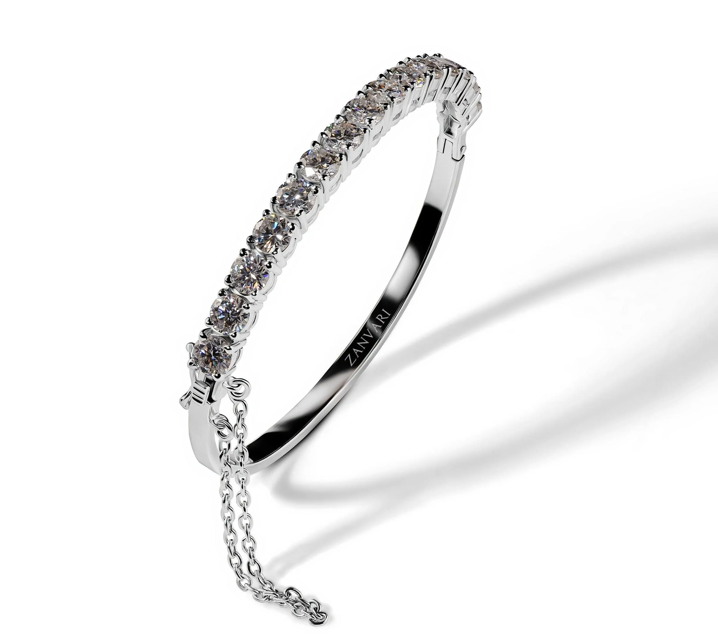 Dreamcatcher Moissanite Bangle