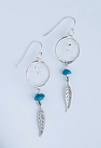Earrings Dreamcatcher Sterling Silver