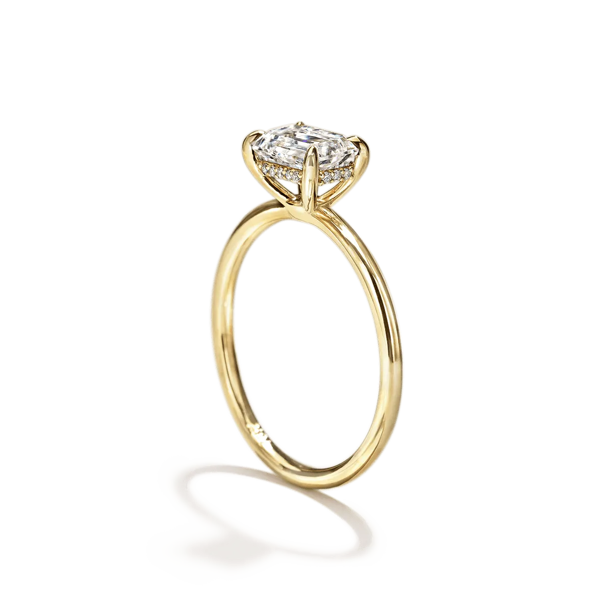 East-West Pixie Engagement Ring