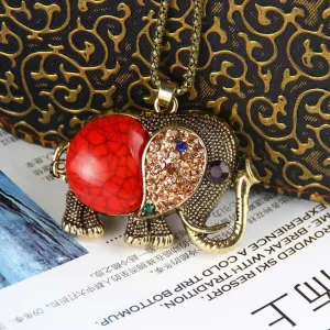 Elephant Necklace - Wear Your Necklace And Get Lucky All Every Time!