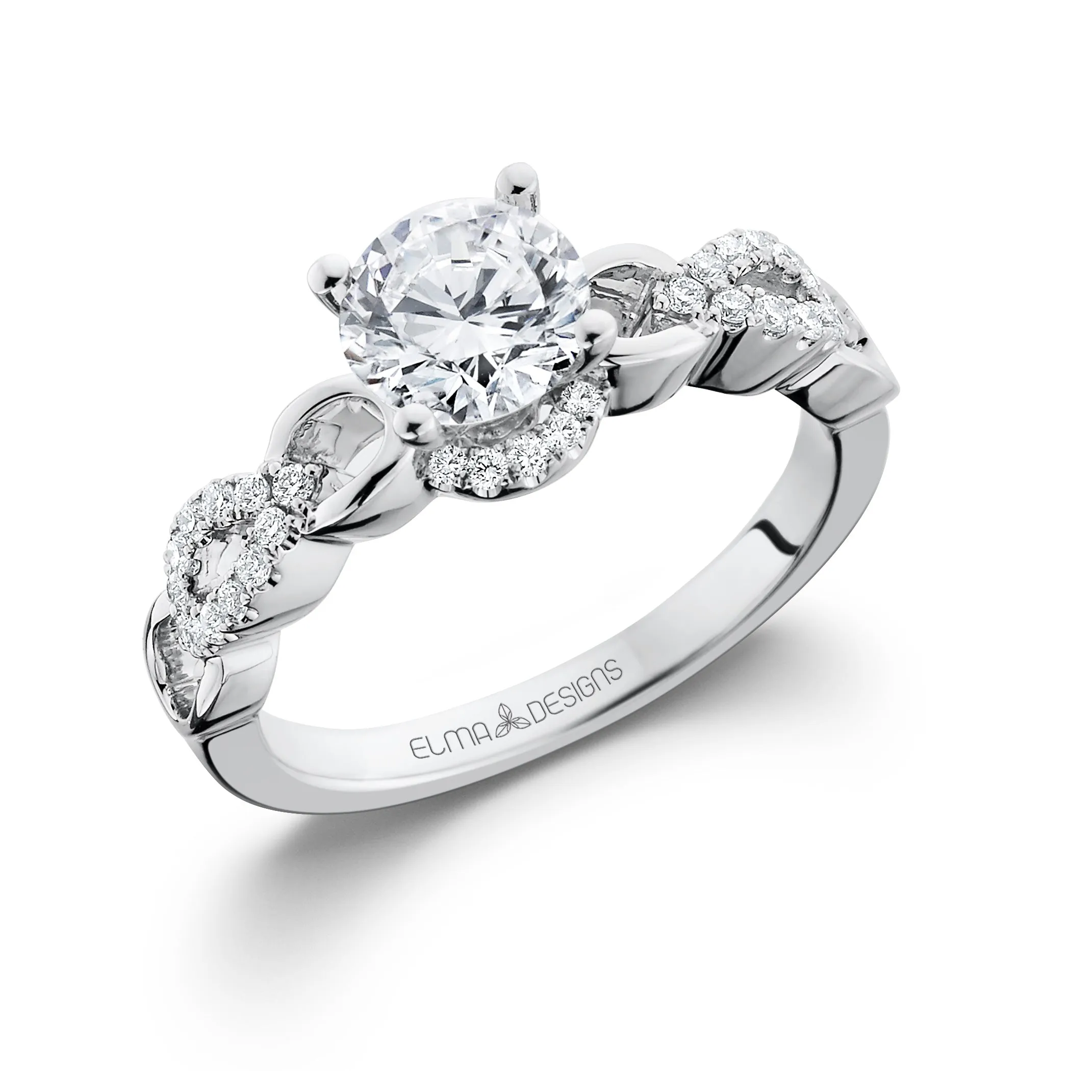 Elma Designs Diamond Engagement Ring