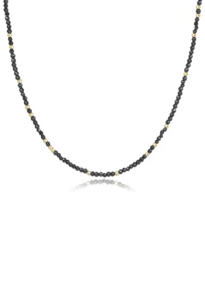 enewton - 14k gold-filled - Yellow Gold Choker Beaded Necklace