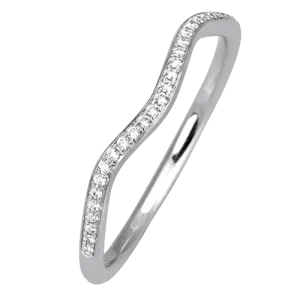 Engagement Ring in 18k Gold with Diamonds