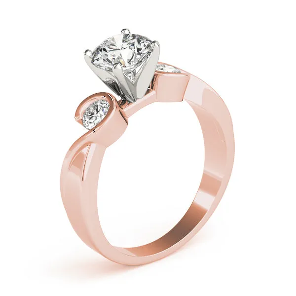 Engagement Rings 3 Stone Round - TN82870