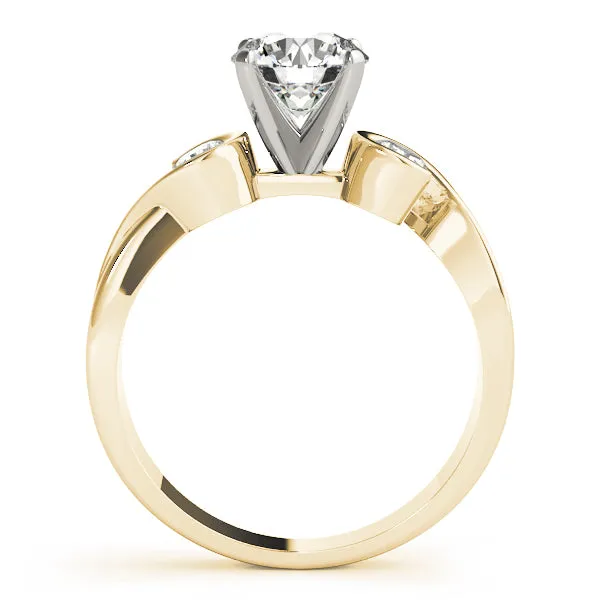 Engagement Rings 3 Stone Round - TN82870