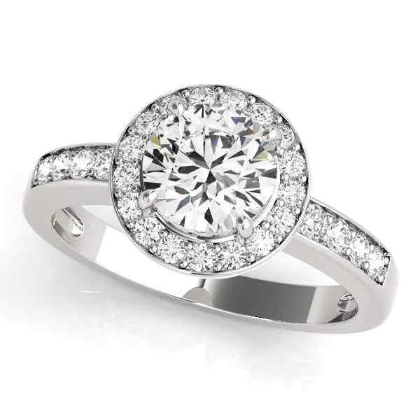 ENGAGEMENT RINGS HALO ROUND