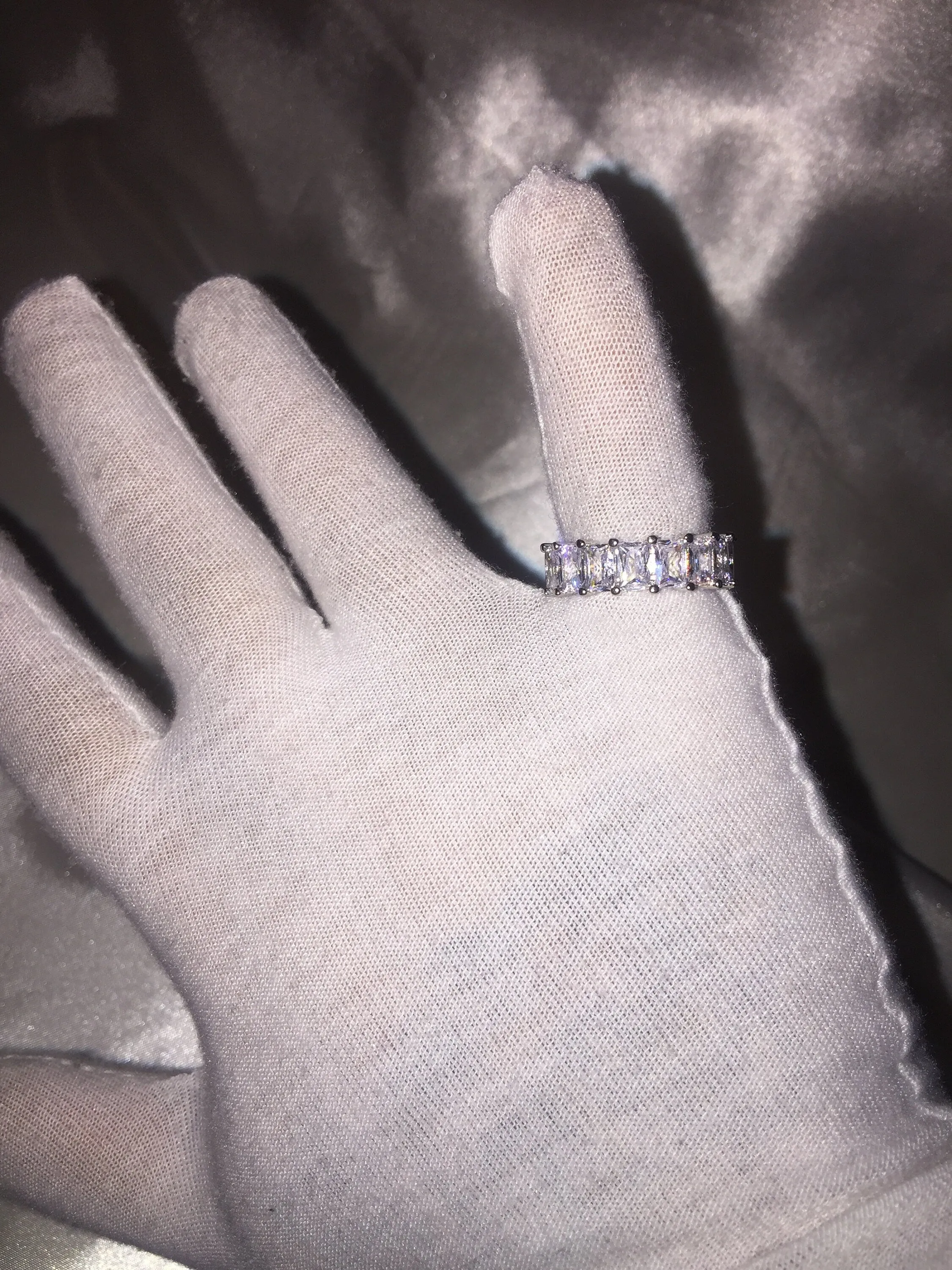 Eternity Ring  | Baguette Ring | Promise Ring