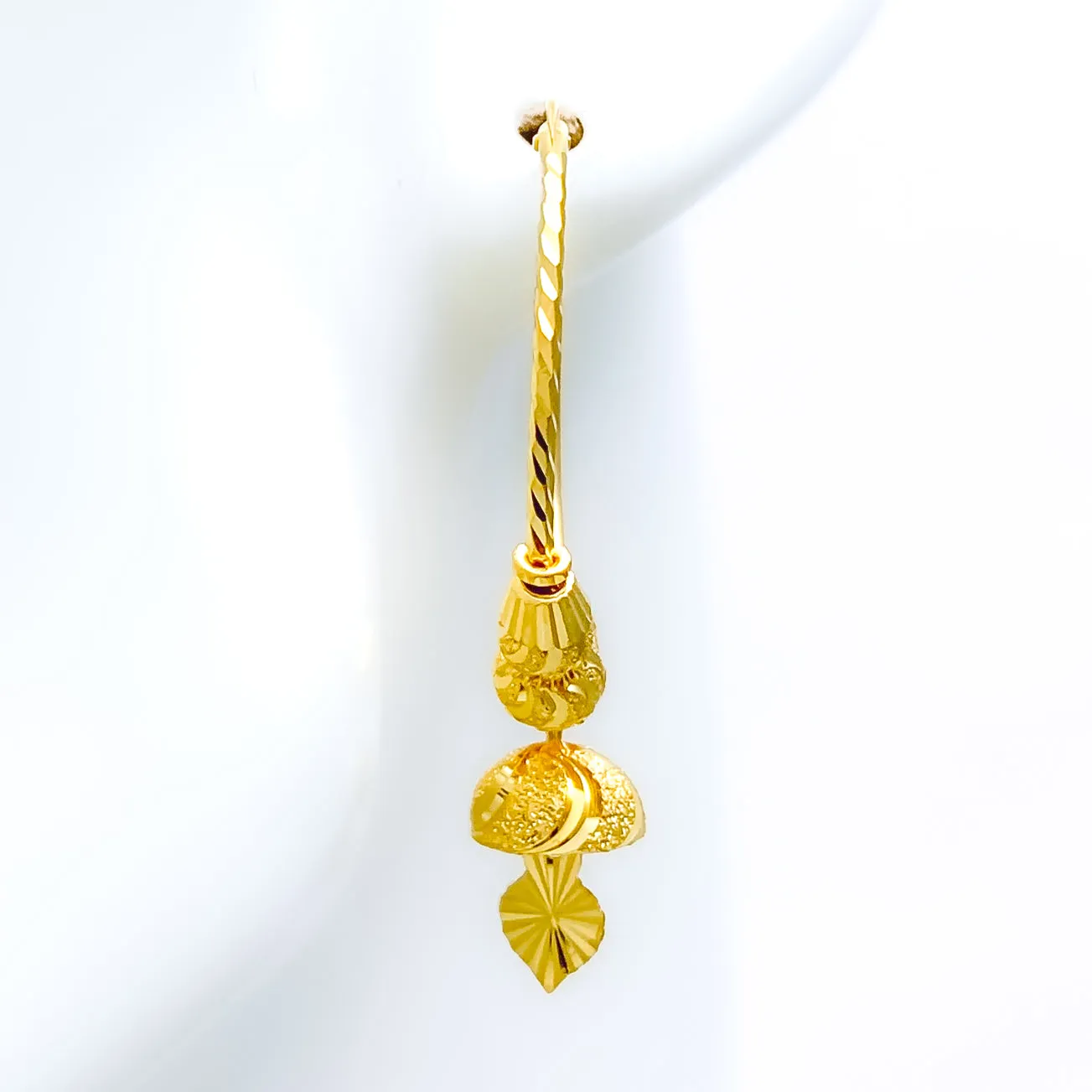 Exquisite Brilliant 22k Gold Bali