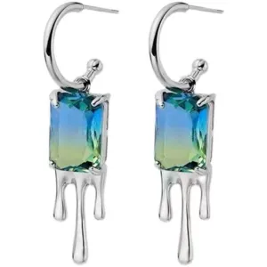 Exquisite Fairy Zircon Necklace and Earrings