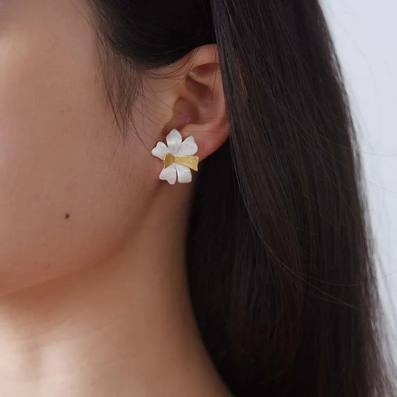 Exquisite Flower - Stud Earrings