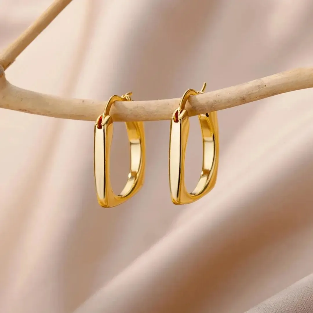 Exquisite Gold Earrings
