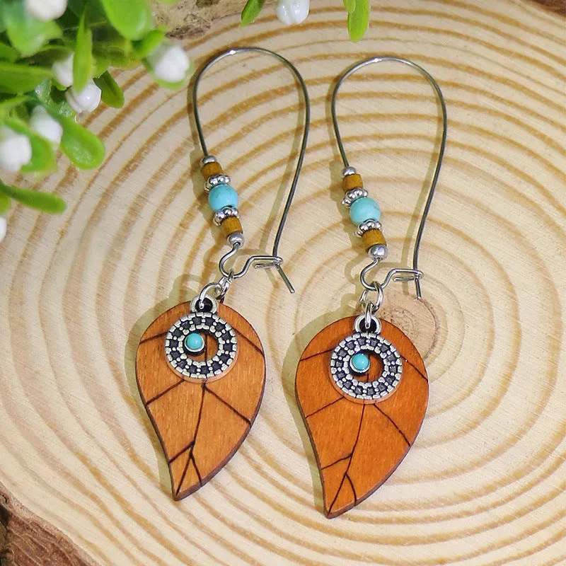 Exquisite Turquoise Bell Earrings
