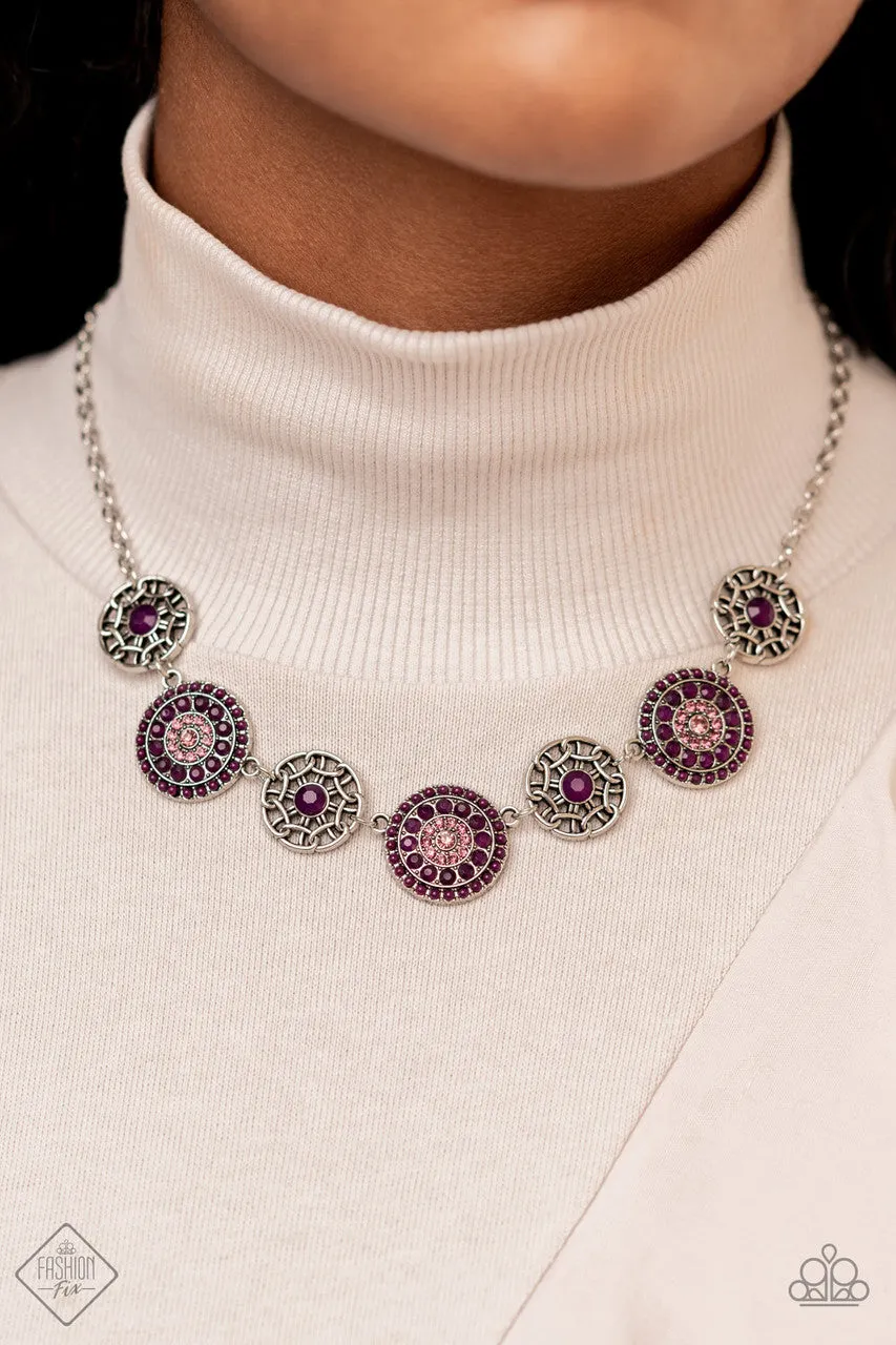 Farmers Market Fashionista Purple Paparazzi Necklace