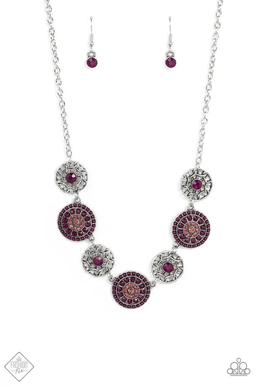 Farmers Market Fashionista Purple Paparazzi Necklace
