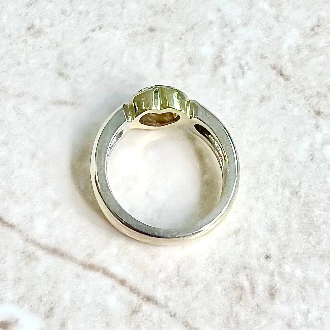 Fine Vintage 18 Karat Yellow Gold 0.30 Carat Pavé Diamond Heart Ring