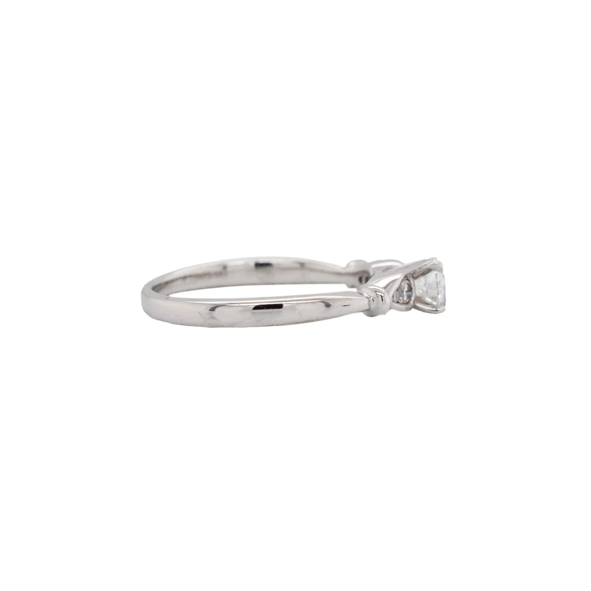 Five Stone Brilliant Cut Diamond Engagement Ring