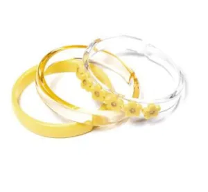 Flower Bangle Set