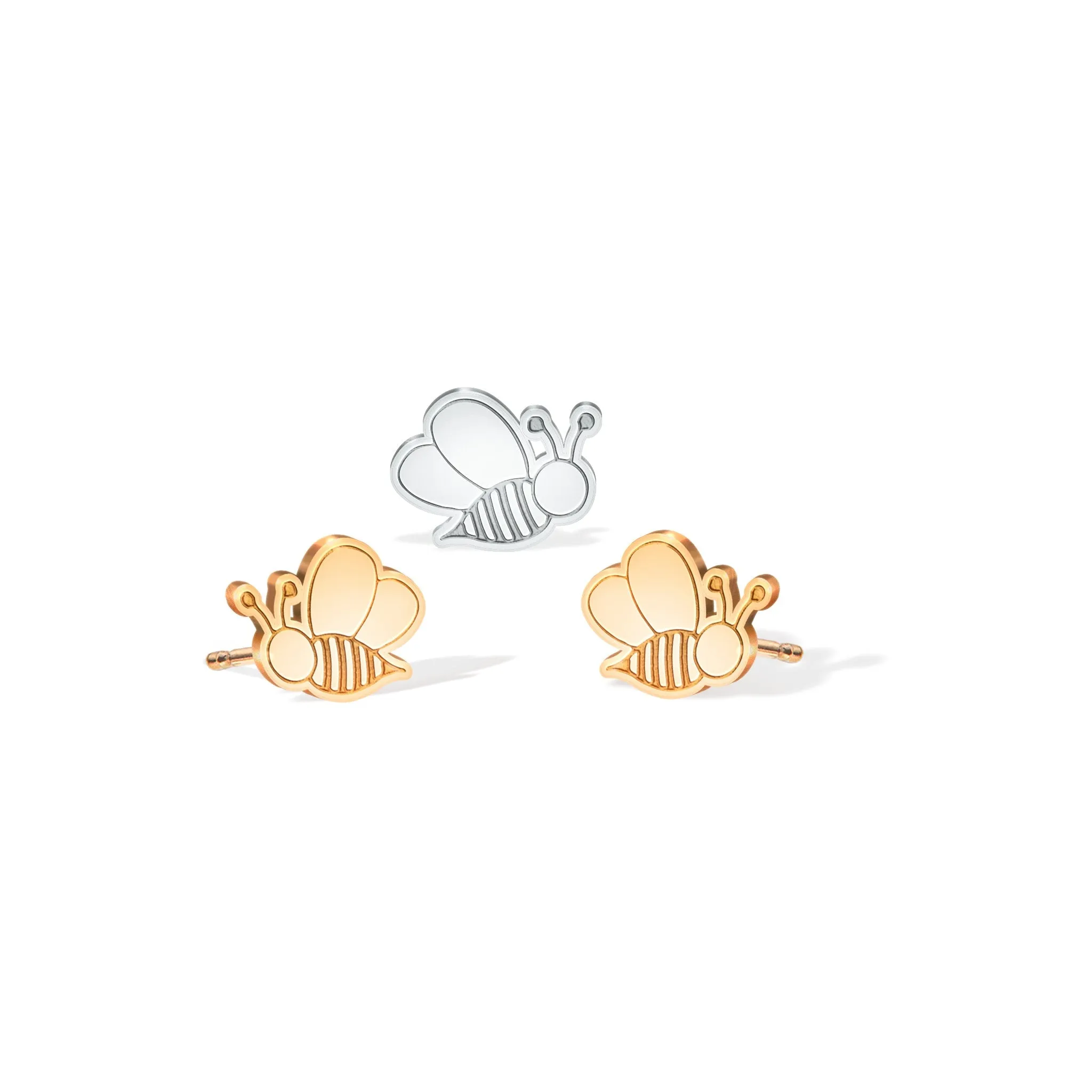 Flying Bee Earrings