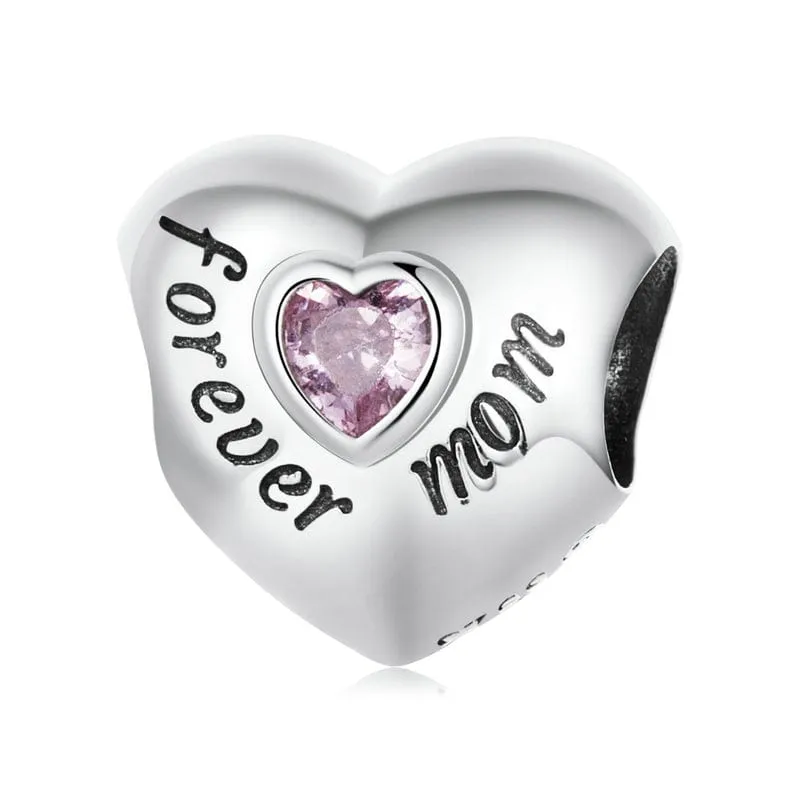 Forever Mom Heart Charm