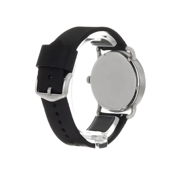 Fossil Commuter Three-Hand Date Black Leather Men's Watch FS5406