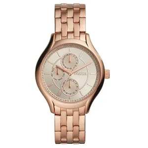Fossil Daydreamer Gold Stainless Steel Gold Dial Quartz Watch for Ladies - BQ1583