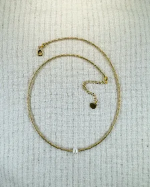 Fresh water pearl necklaces