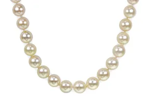 Fresh Water Pearl Strand With 14K White Gold Clasp (7MM)
