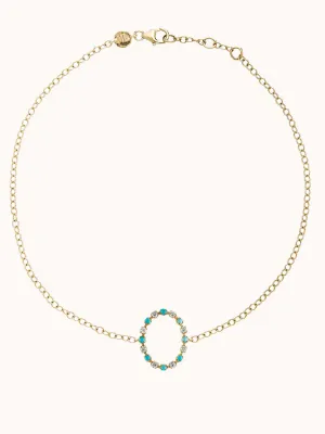 Full Circle Choker Turquoise