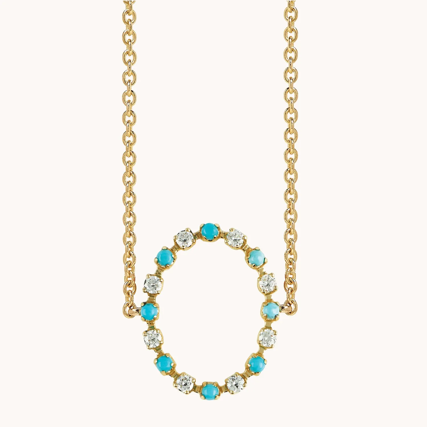 Full Circle Choker Turquoise